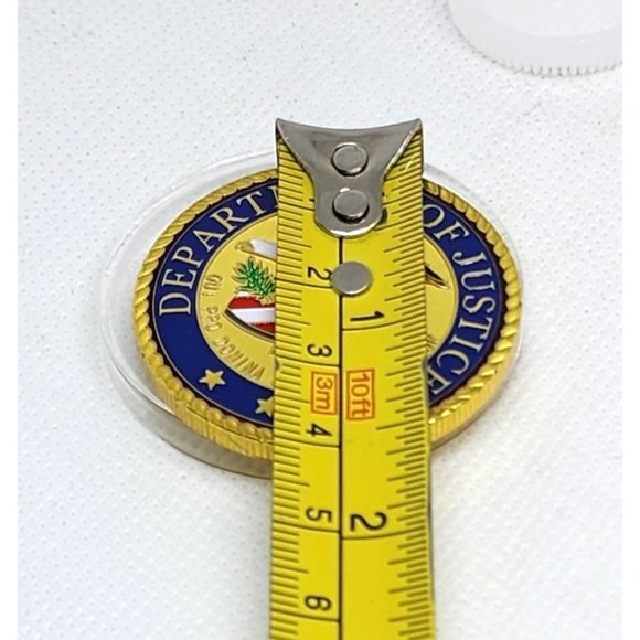 DOJ United States DEPARTMENT OF JUSTICE FBI Qui Pro Domino Justitia Sequitur Cha - Picture 3 of 16